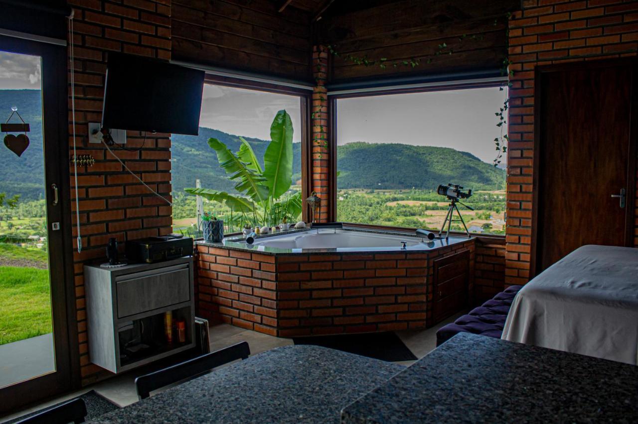 Cabana Pedacinho Do Ceu Villa Прая Гранде Екстериор снимка